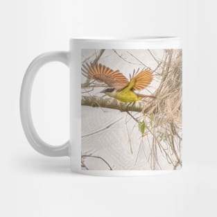 Great Kiskadee Departs The Nest - Painterly Mug